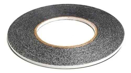 FITA DUPLA FACE 3MM PRETA