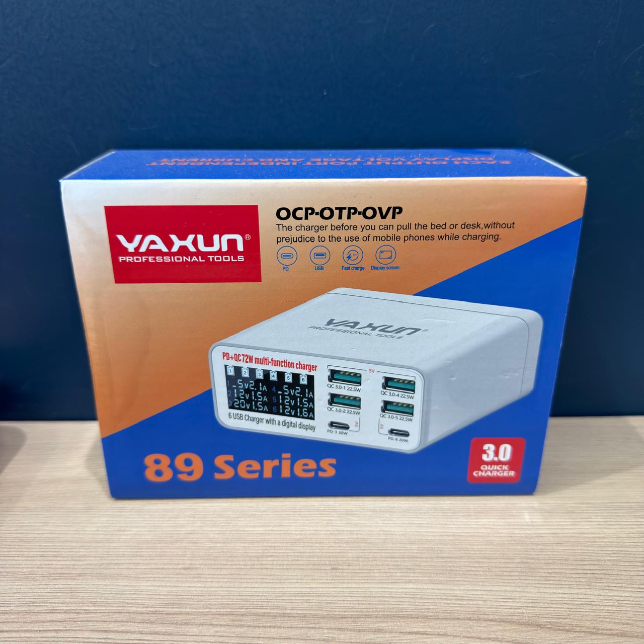 USB CHARGE YAXUN 4 USB / 2 C 3.0 TURBO