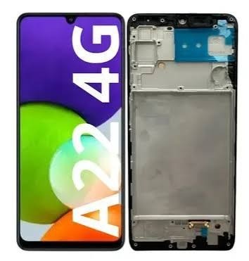 TELA A22 4G COM ARO LCD - INCELL