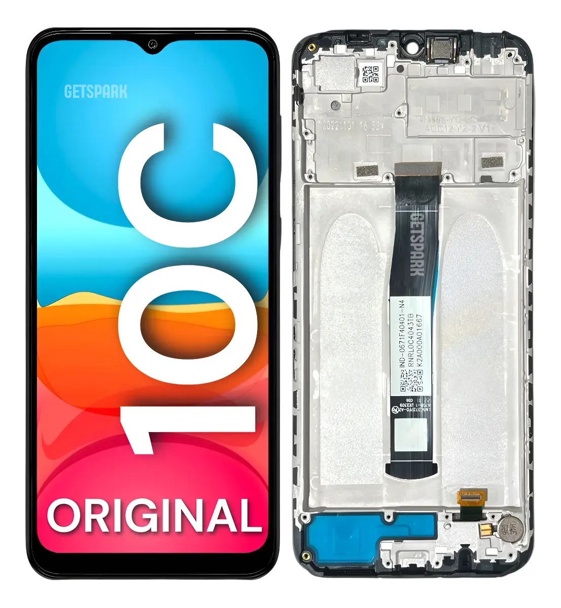 TELA REDMI 10C COM ARO