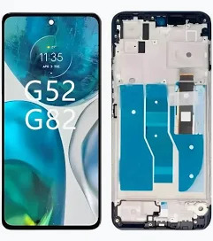 TELA MOTO G52 / G82 COM ARO LCD PREMIUM