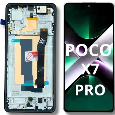 TELA POCO X7 PRO COM ARO - NACIONAL OLED