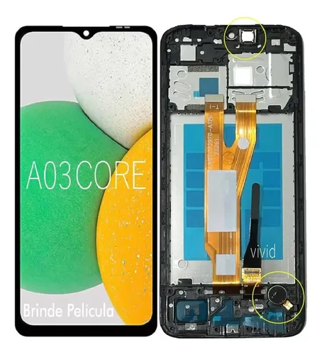 TELA A03 CORE COM ARO - CHINA
