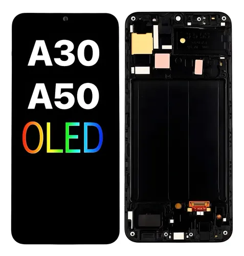 TELA A30 / A50 COM ARO OLED - CHINA TCAA50OL