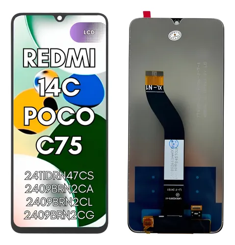 TELA REDMI 14C - POCO C75 - CHINA